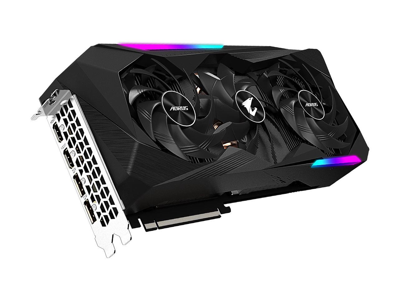 Gigabyte Aorus Radeon Rx 6900 Xt 16Gb Gddr6 Pci Express 4.0 X16 Atx Video Card Gv-R69Xtaorus M-16Gd