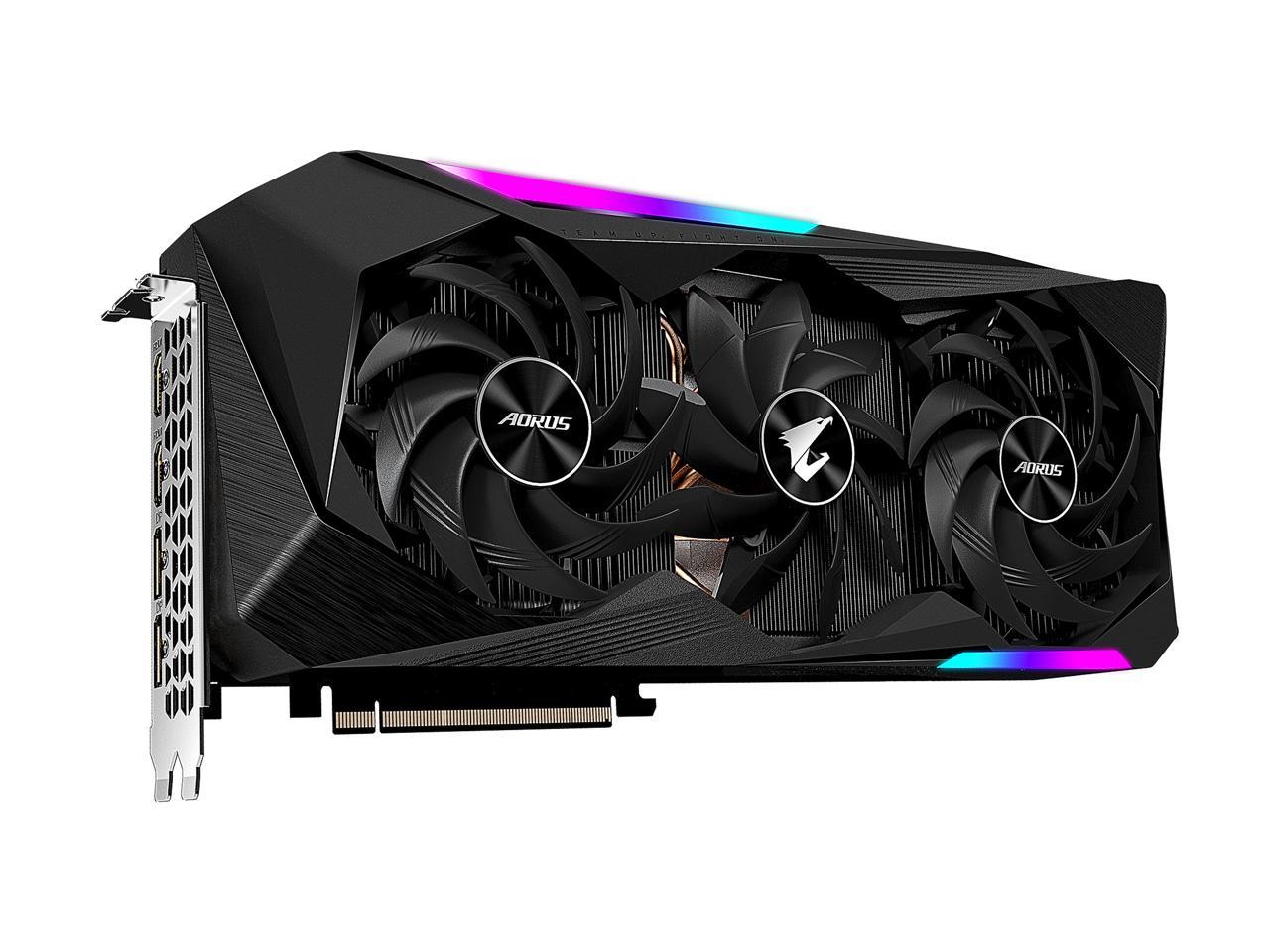 Gigabyte Aorus Radeon Rx 6900 Xt 16Gb Gddr6 Pci Express 4.0 X16 Atx Video Card Gv-R69Xtaorus M-16Gd
