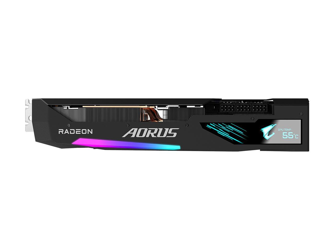 Gigabyte Aorus Radeon Rx 6900 Xt 16Gb Gddr6 Pci Express 4.0 X16 Atx Video Card Gv-R69Xtaorus M-16Gd