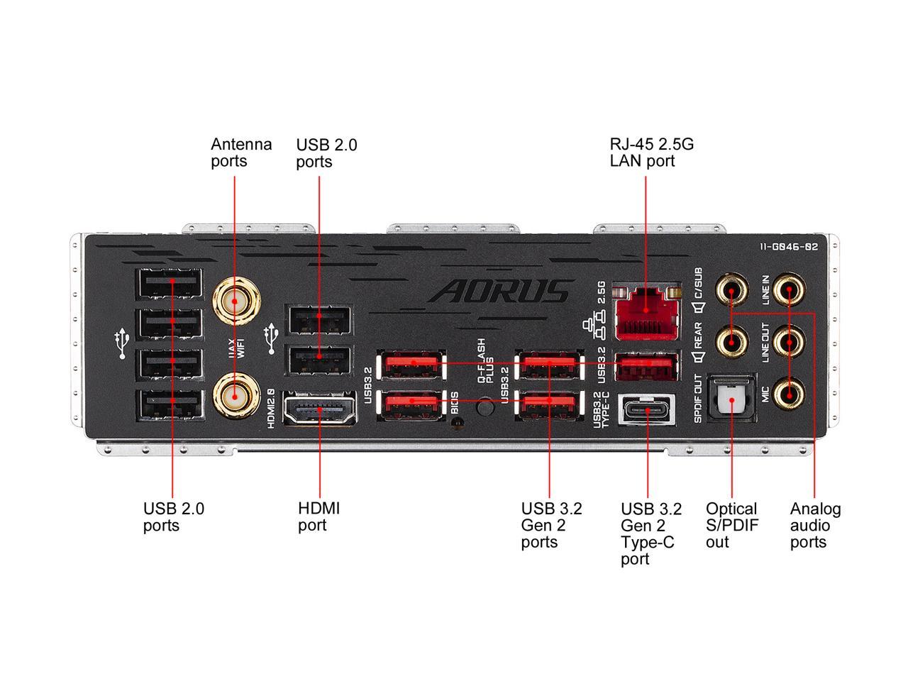 Gigabyte B550 Aorus Master Am4 Amd B550 Atx Motherboard With Triple M.2, Sata 6Gb/S, Usb 3.2 Gen 2, Wifi 6, 2.5 Gbe Lan, Pcie 4.0