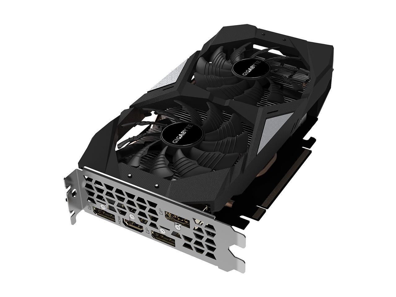 Gigabyte Geforce Rtx 2060 Oc Gg Graphics Card, 2X Windforce Fans, 6Gb 192-Bit Gddr6, Gv-N2060Oc-6Gd Rev2.0 Video Card