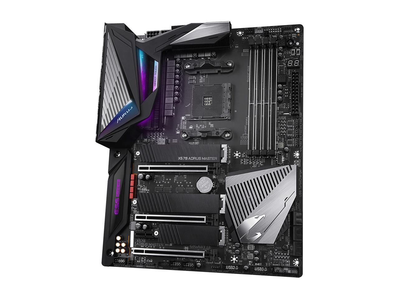Gigabyte X570 Aorus Master (Rev. 1.2) Amd Ryzen 3000 Pcie