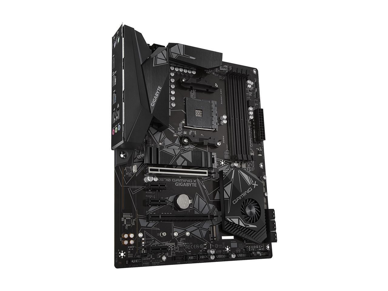 Gigabyte X570 Gaming X Amd Ryzen 3000 Pcie 4.0 Sata 6Gb/S Usb 3.2 Amd X570 Atx Motherboard