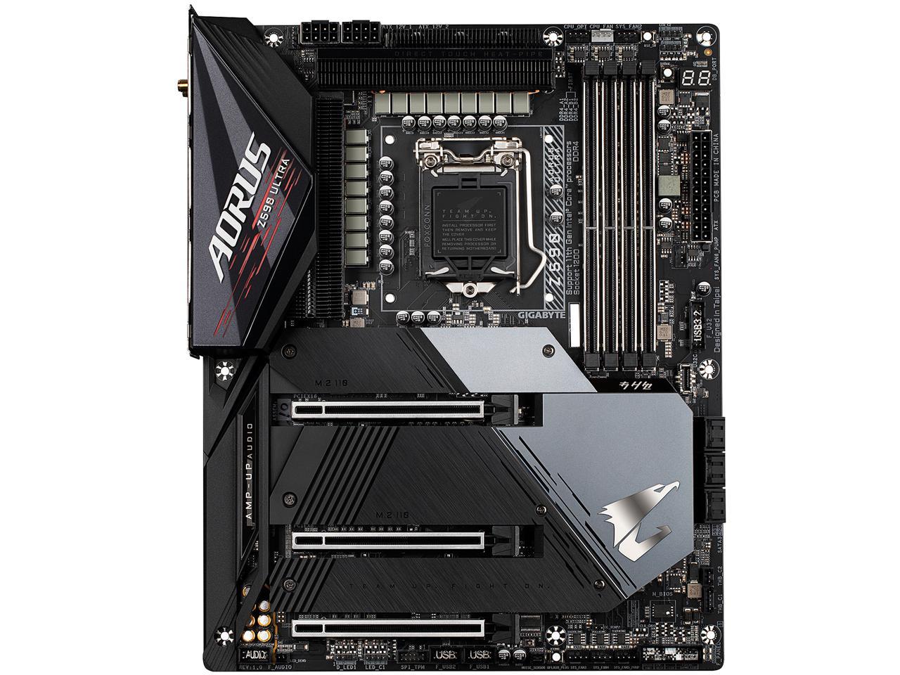 Gigabyte Z590 Aorus Ultra Lga 1200 Intel Z590 Sata 6Gb/S Atx Intel Motherboard