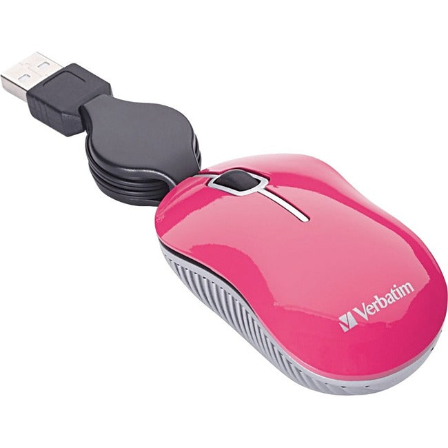 Go Mini Travel Commuter Series,Usb 2.0 Optical Mouse Pink