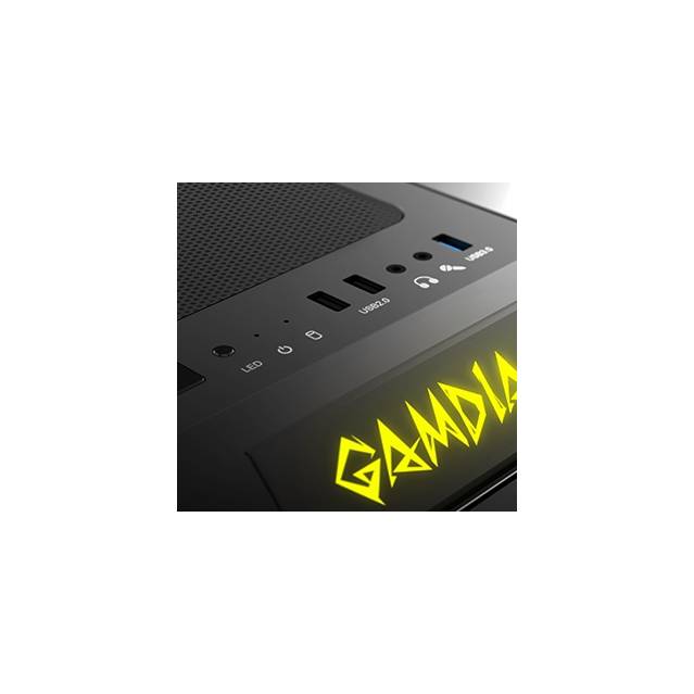 Gamdias Gd-Talos E1 No Power Supply Mini-Itx Tower (Black)