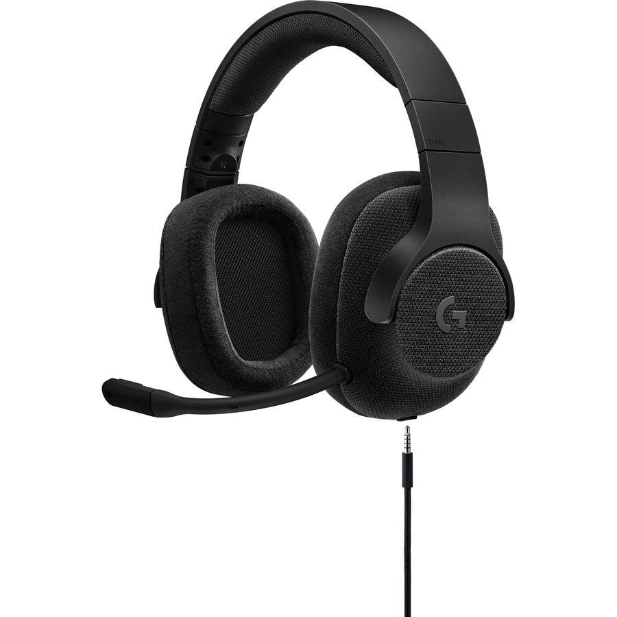 Gaming Headset with Surround Sound - Logitech G433 7.1 Wired Gaming Headphones | Tecisoft 981-000708
