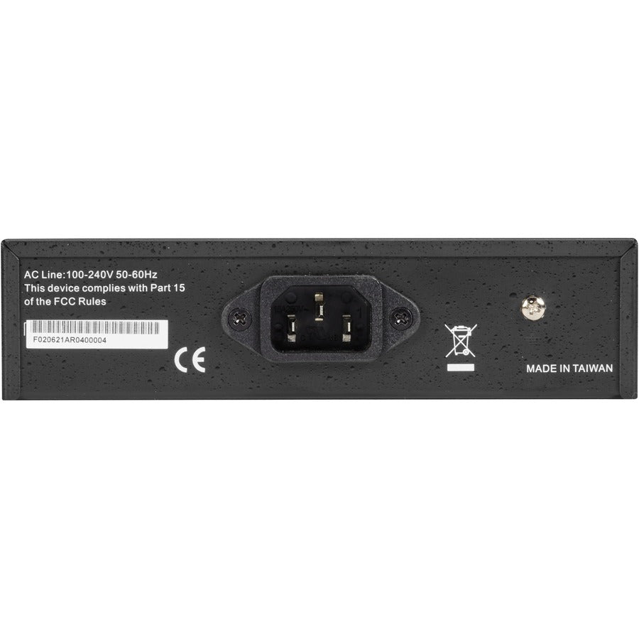 Gigabit Ethernet PoE Media Converter 10/100/1000 Mbps Copper to Multimode Fiber Black Box LPS500A-MM-LC-R3 | TecISoft
