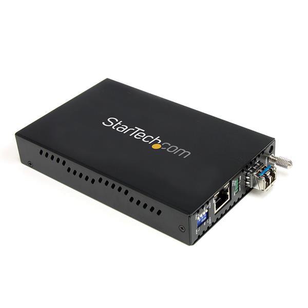 Gigabit Fiber Media Converter Single Mode LC 40km - StarTech ET1000S40LC2