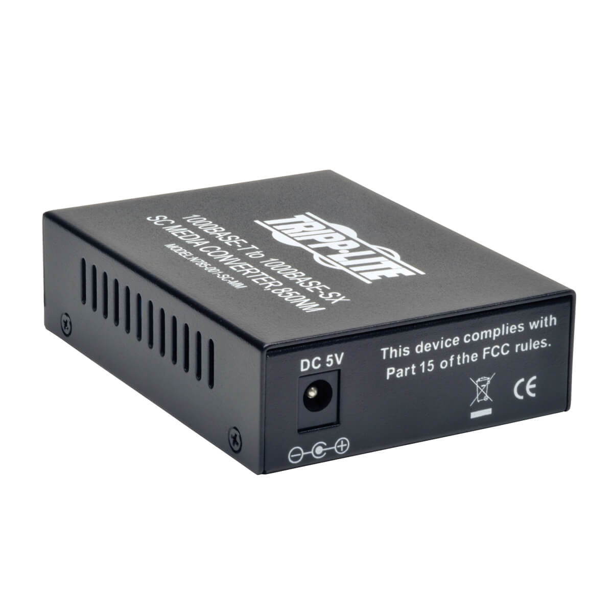 Gigabit Media Converter - Professional 10/100/1000 Mbps SC Multimode Fiber | Tripp Lite by Eaton N785-001-SC-MM