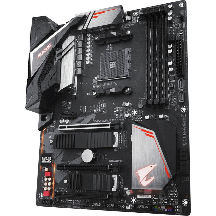 Gigabyte B450 Aorus Pro Wifi Am4 Amd B450 Sata 6Gb/S Atx Amd Motherboard