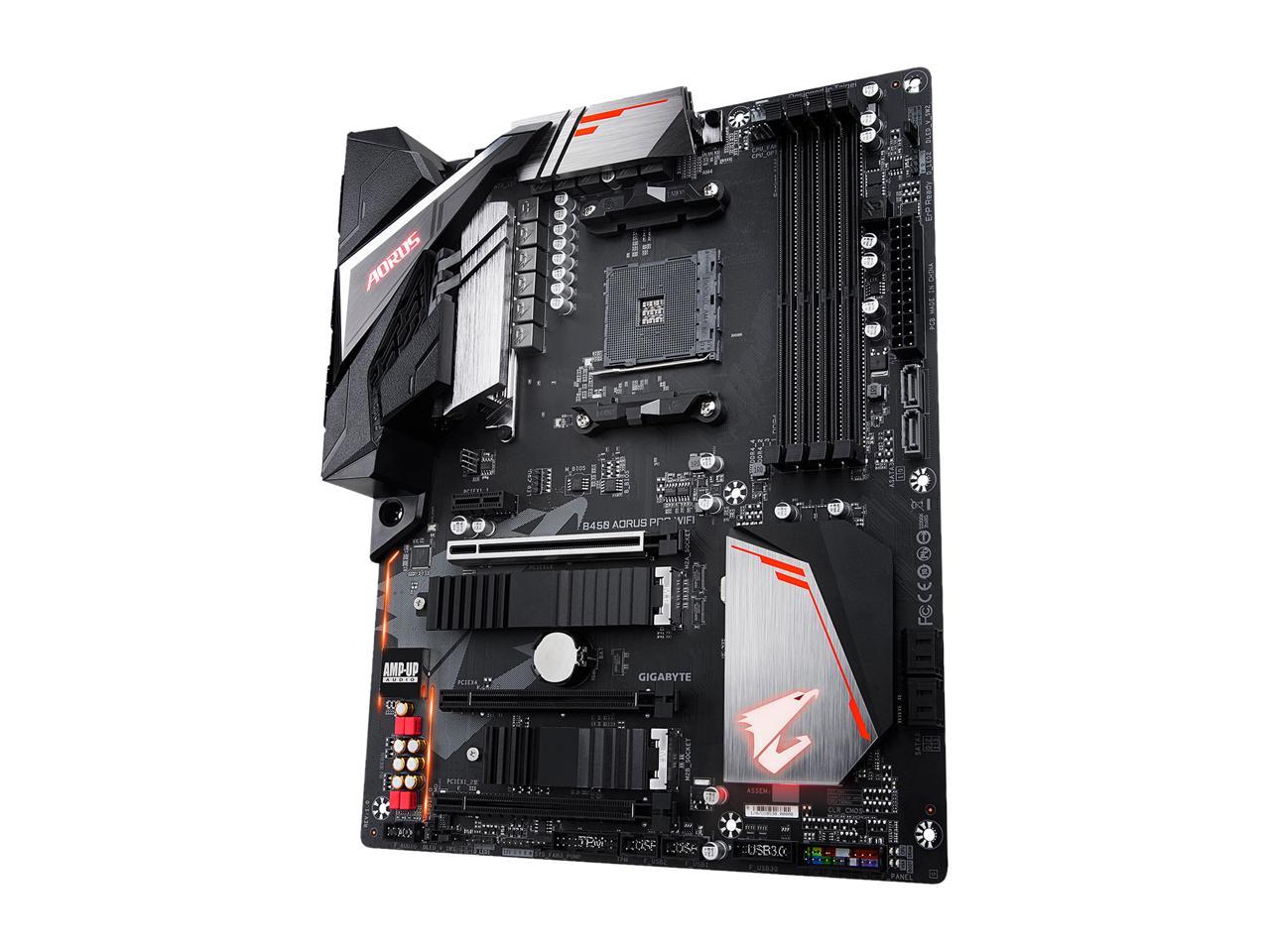 Gigabyte B450 Aorus Pro Wifi Am4 Amd B450 Sata 6Gb/S Atx Amd Motherboard