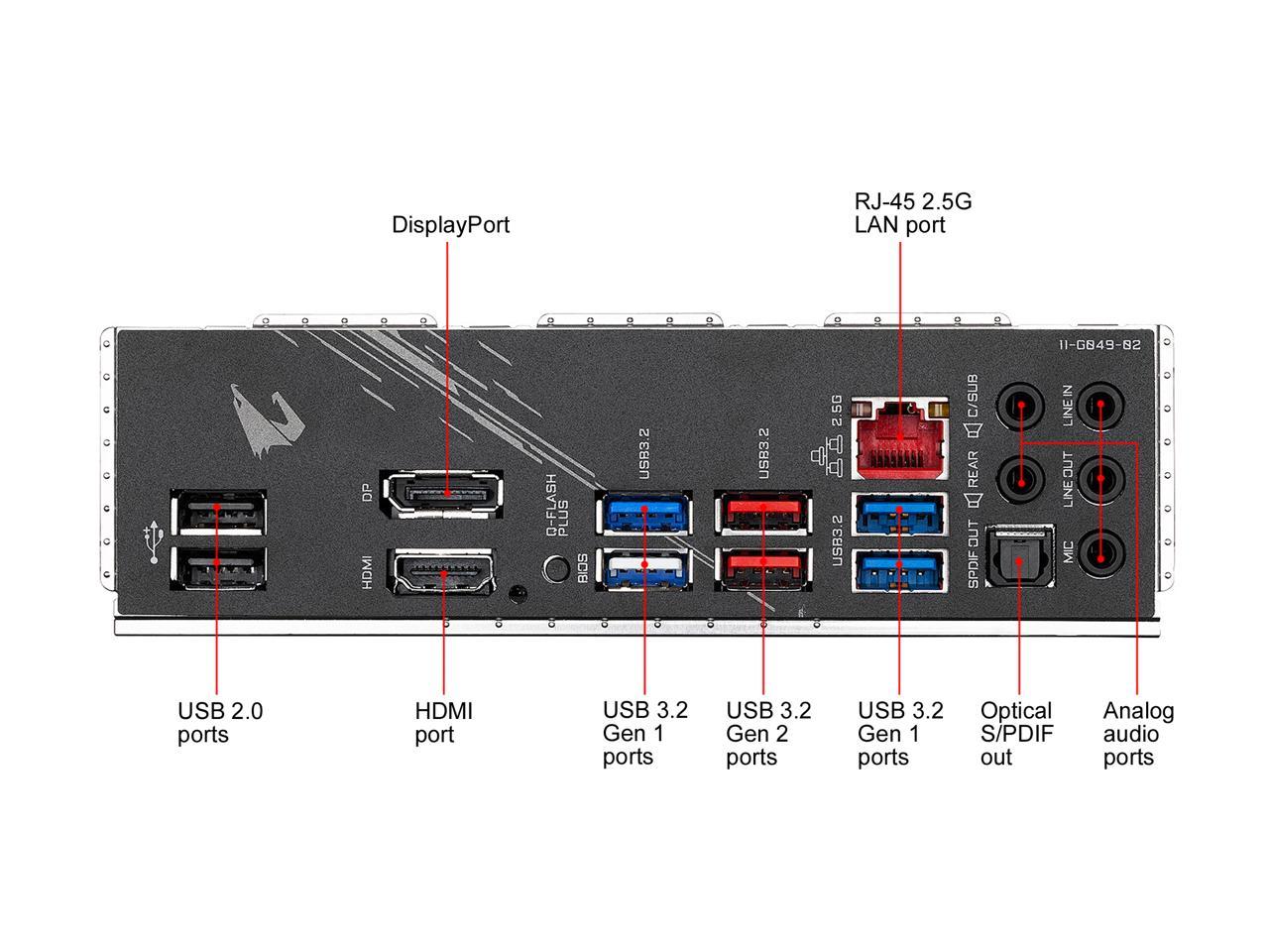 Gigabyte B550 Aorus Elite Socket Am4/ Amd B550/ Ddr4/ Sata3&Usb3.2/ M.2/ Atx Motherboard