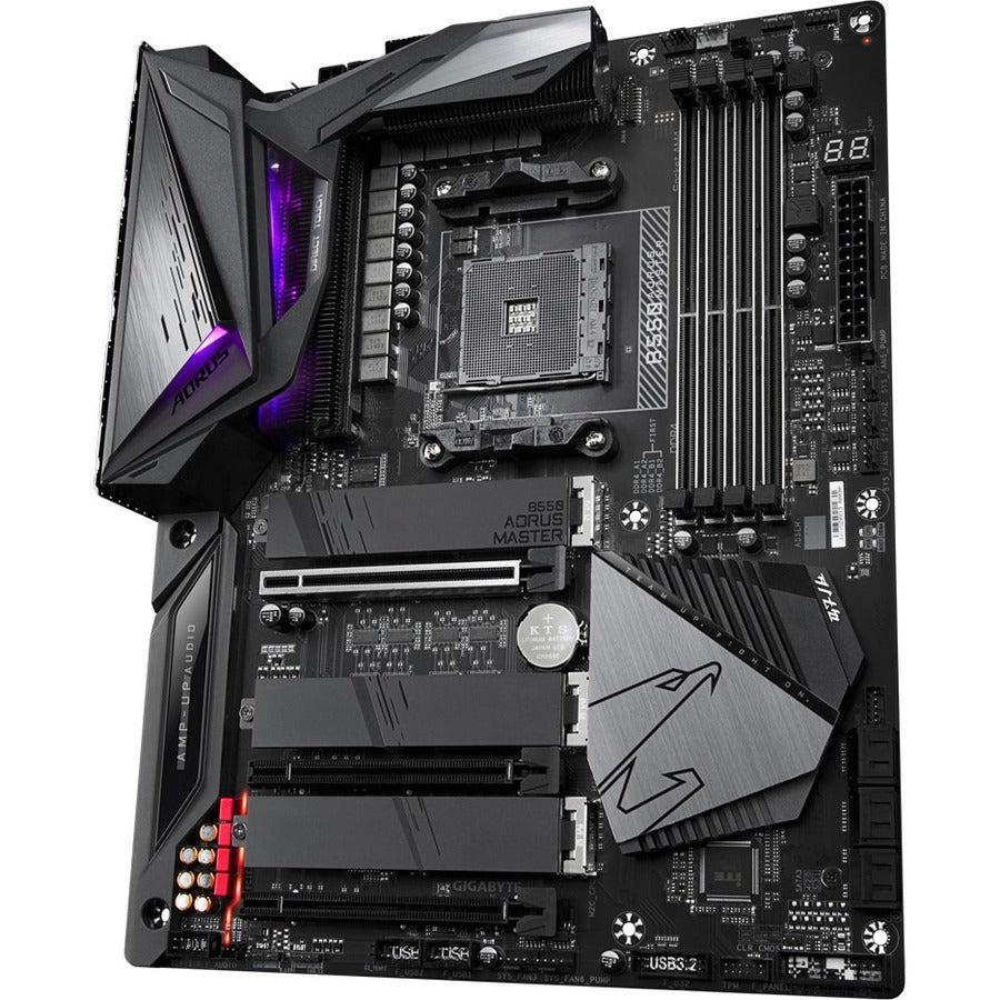 Gigabyte B550 Aorus Master Am4 Amd B550 Atx Motherboard With Triple M.2, Sata 6Gb/S, Usb 3.2 Gen 2, Wifi 6, 2.5 Gbe Lan, Pcie 4.0