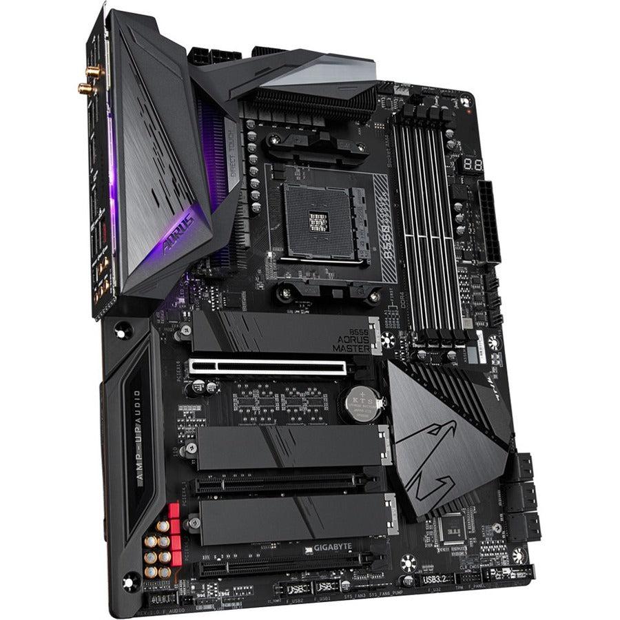 Gigabyte B550 Aorus Master Am4 Amd B550 Atx Motherboard With Triple M.2, Sata 6Gb/S, Usb 3.2 Gen 2, Wifi 6, 2.5 Gbe Lan, Pcie 4.0