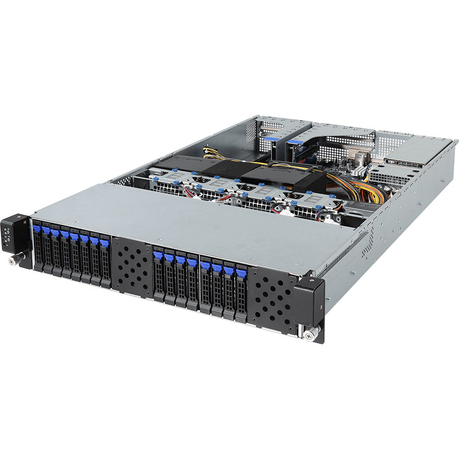 Gigabyte G221-Z30 Barebone System - 2U Rack-mountable - Socket SP3 - 1 x Processor Support