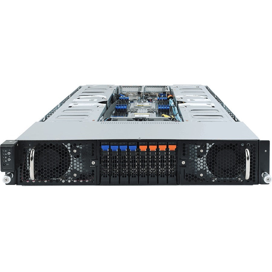 Gigabyte G292-Z40 Barebone System - 2U Rack-mountable - Socket SP3 - 2 x Processor Support