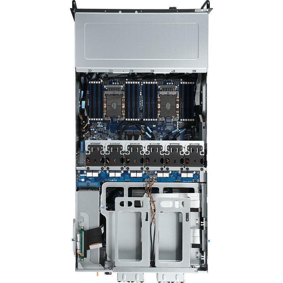 Gigabyte G481-HA1 Barebone System - 4U Rack-mountable - Socket P LGA-3647 - 2 x Processor Support