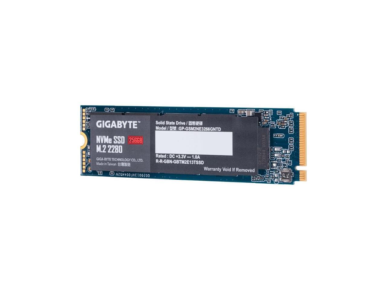 Gigabyte Gp-Gsm2Ne3256Gntd 256Gb Solid State Drive - M.2 2280 Internal - Pci Express Nvme (Pci