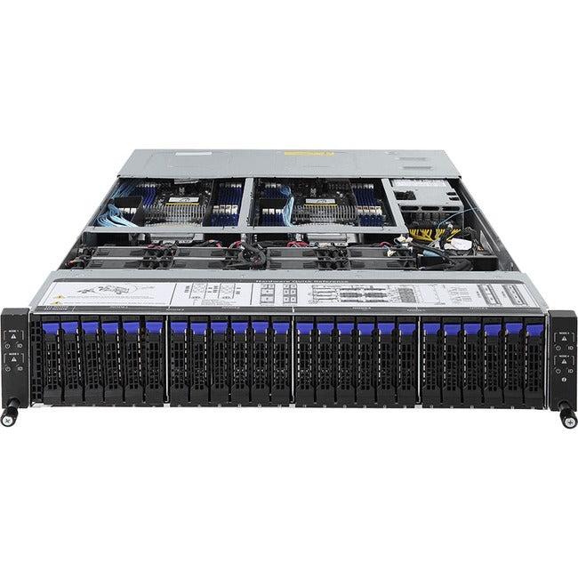 Gigabyte H261-Z60 Barebone System - 2U Rack-mountable - Socket SP3 - 2