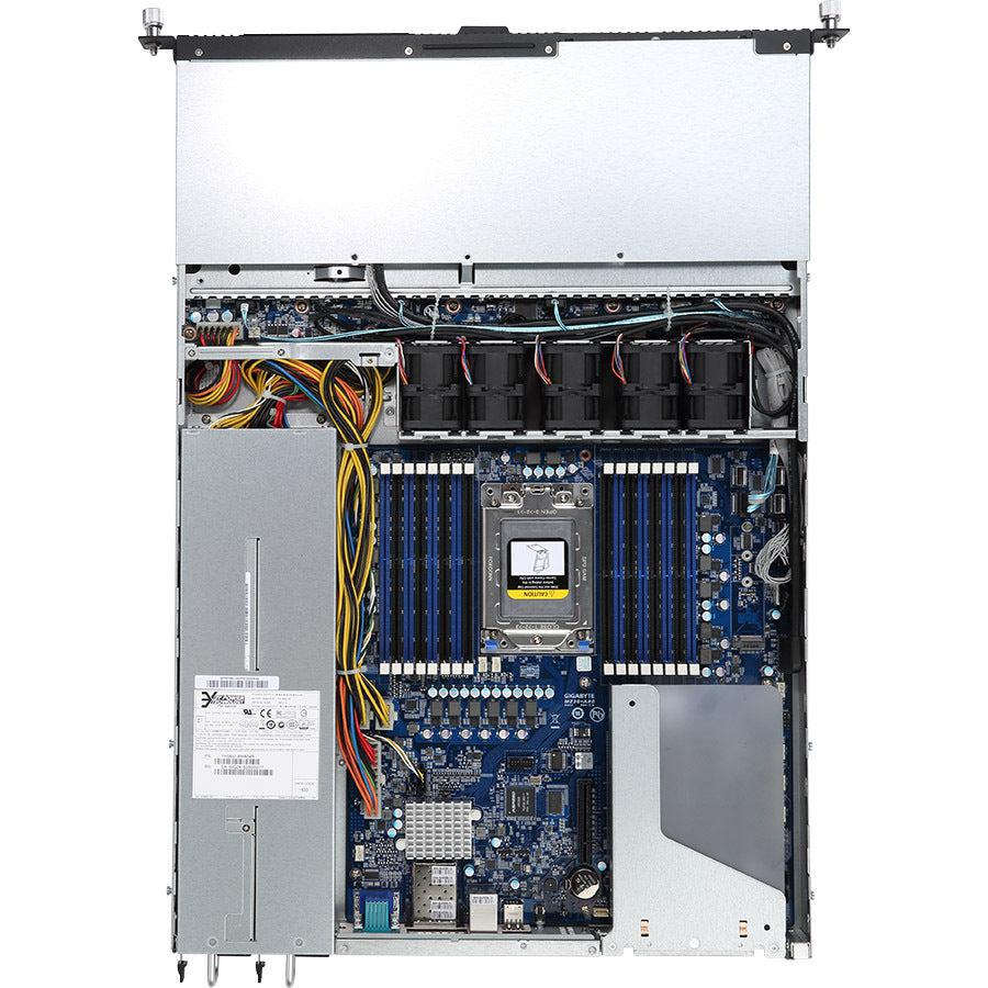 Gigabyte R151-Z30 Barebone System - 1U Rack-mountable - Socket SP3 - 1 x Processor Support