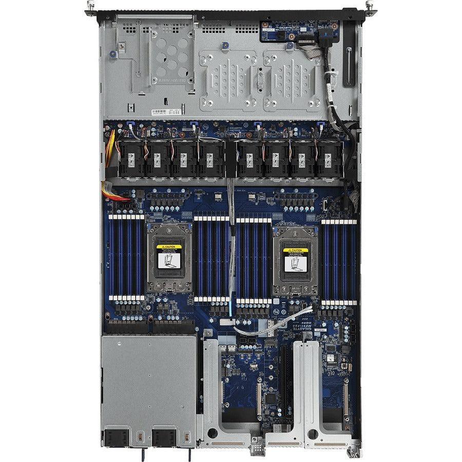 Gigabyte R181-Z90 Barebone System - 1U Rack-mountable - Socket SP3 - 2 x Processor Support