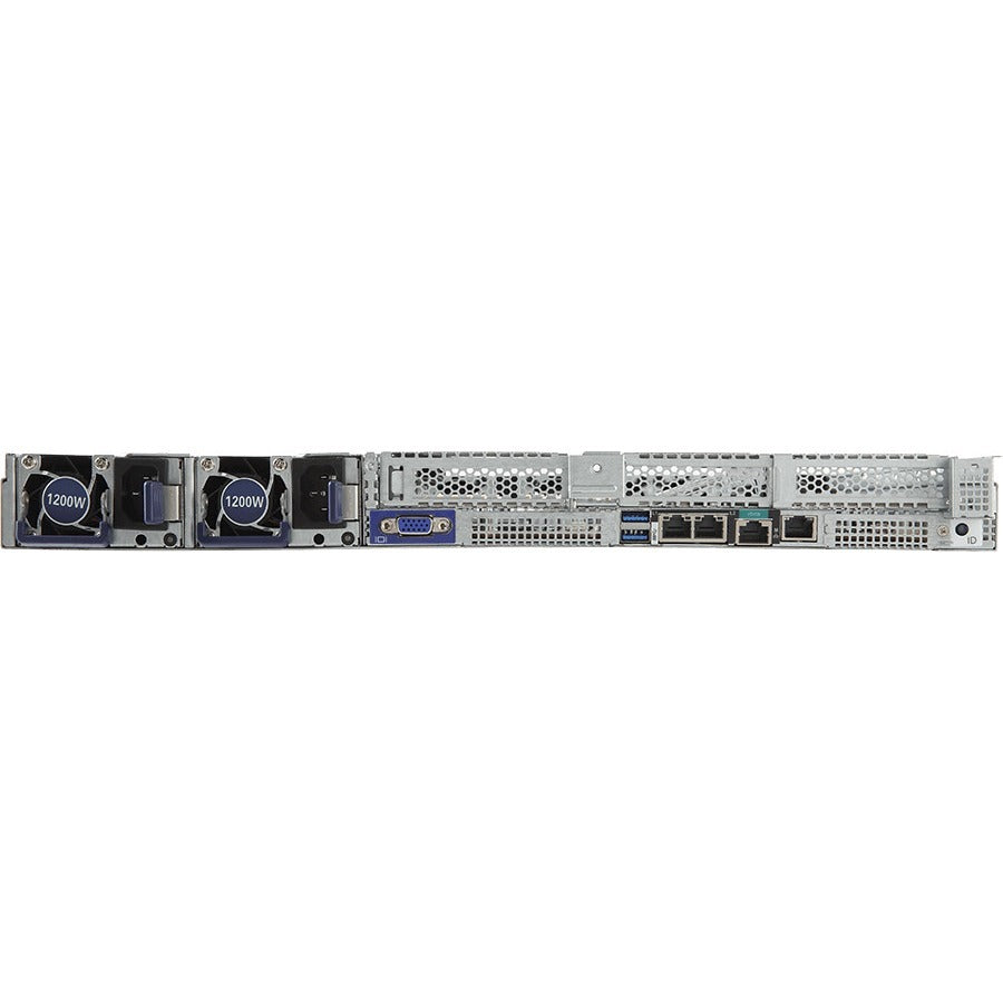 Gigabyte R181-Z90 Barebone System - 1U Rack-mountable - Socket SP3 - 2 x Processor Support
