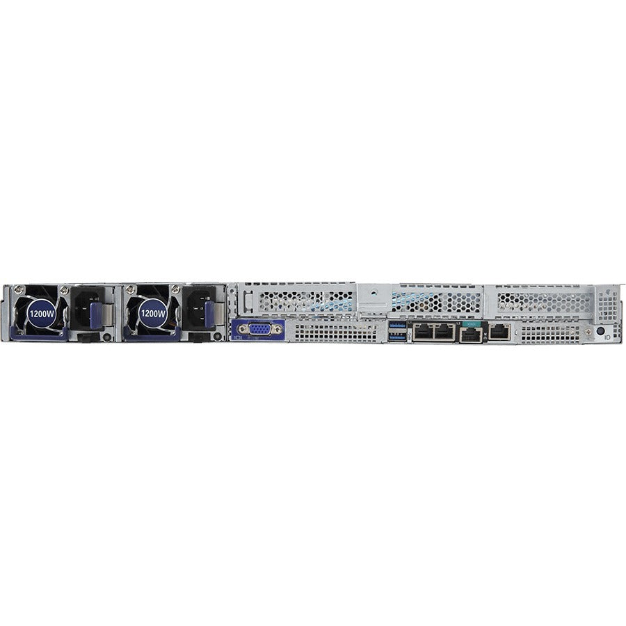 Gigabyte R181-Z92 Barebone System - 1U Rack-mountable - Socket SP3 - 2 x Processor Support