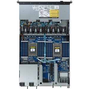 Gigabyte R182-Z92 Barebone System - 1U Rack-mountable - Socket SP3 - 2 x Processor Support