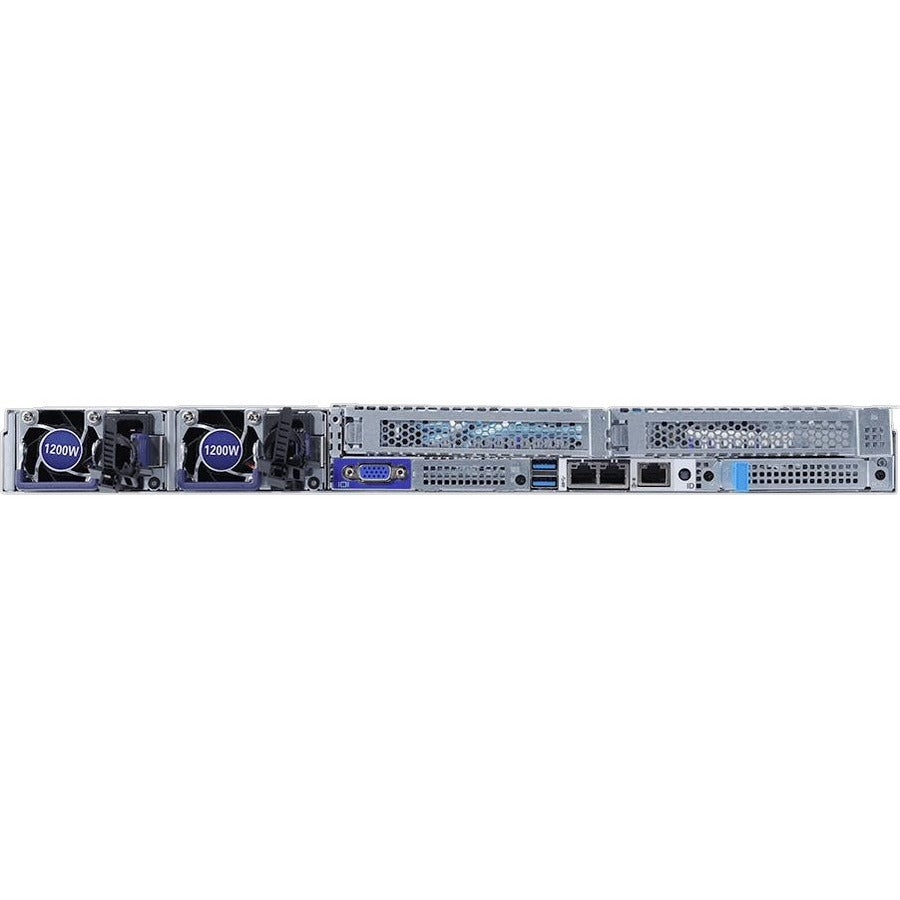 Gigabyte R182-Z93 Barebone System - 1U Rack-mountable - Socket SP3 - 2 x Processor Support