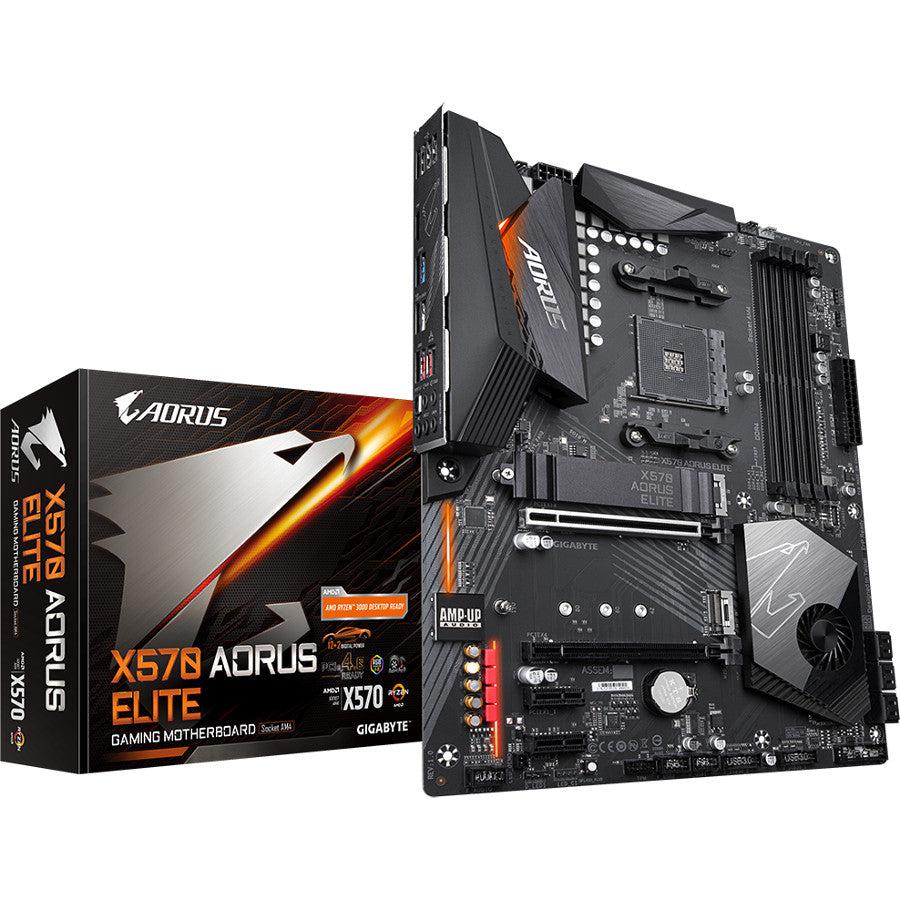 Gigabyte X570 Aorus Elite Amd Ryzen 3000 Pcie 4.0 Sata 6Gb/S Usb 3.2 Amd X570 Atx Motherboard