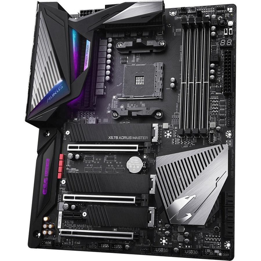 Gigabyte X570 Aorus Master (Rev. 1.2) Amd Ryzen 3000 Pcie 4.0 Sata 6Gb/S Usb 3.2 Amd X570 Atx Motherboard