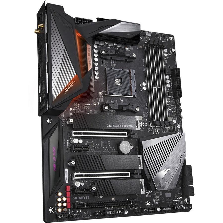 Gigabyte X570 Aorus Ultra Amd Ryzen 3000 Pcie 4.0 Sata 6Gb/S Usb 3.2 Amd X570 Atx Motherboard