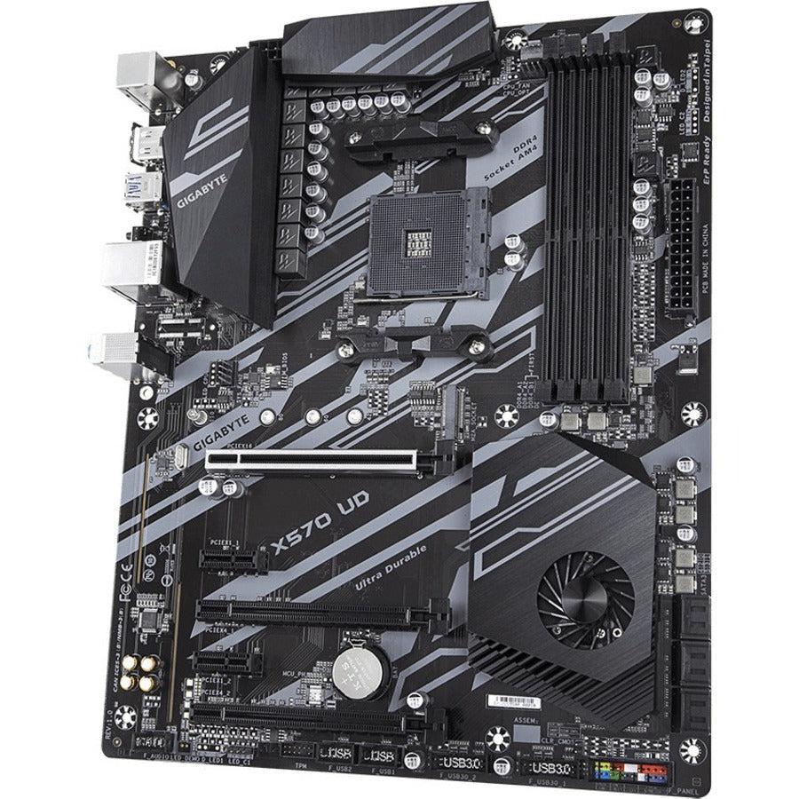 Gigabyte X570 Ud Amd Ryzen 3000 Pcie 4.0 Sata 6Gb/S Usb 3.2 Amd X570 Atx Motherboard