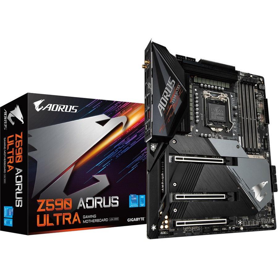 Gigabyte Z590 Aorus Ultra Lga 1200 Intel Z590 Sata 6Gb/S Atx Intel Motherboard