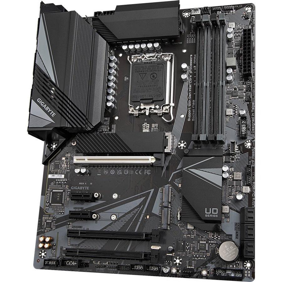 Gigabyte Z690 UD AX DDR4 Gaming Desktop Motherboard - Intel Z690 Chipset - Socket LGA-1700 - Intel Optane Memory Ready - ATX