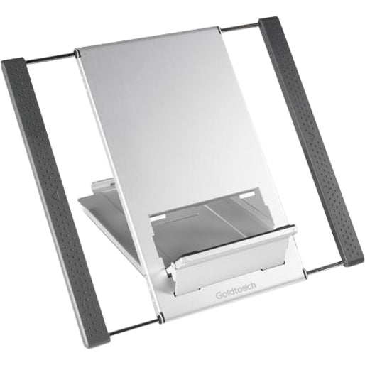 Go!2 Mobile Keyboard (Bluetooth Wireless) and Notebook Stand Bundle (Graphite Aluminum) GTLS-0099W