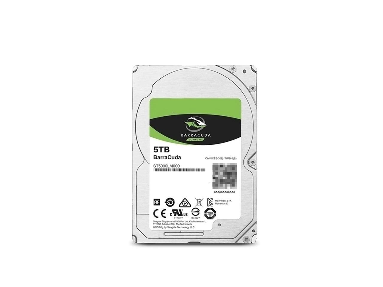 Hdd For Seagate Brand Barracuda 5Tb 2.5" Sata 6 Gb/S 128Mb 5400Rpm For Internal Hard Disk For Notebook Hdd For St5000Lm000