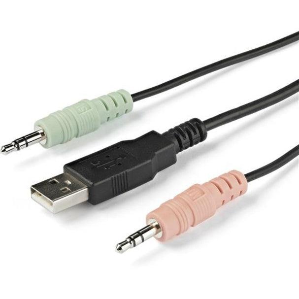 HDMI KVM Switch 4K 60Hz - 2-Port USB Audio Remote Control | StarTech SV211HDUA4K