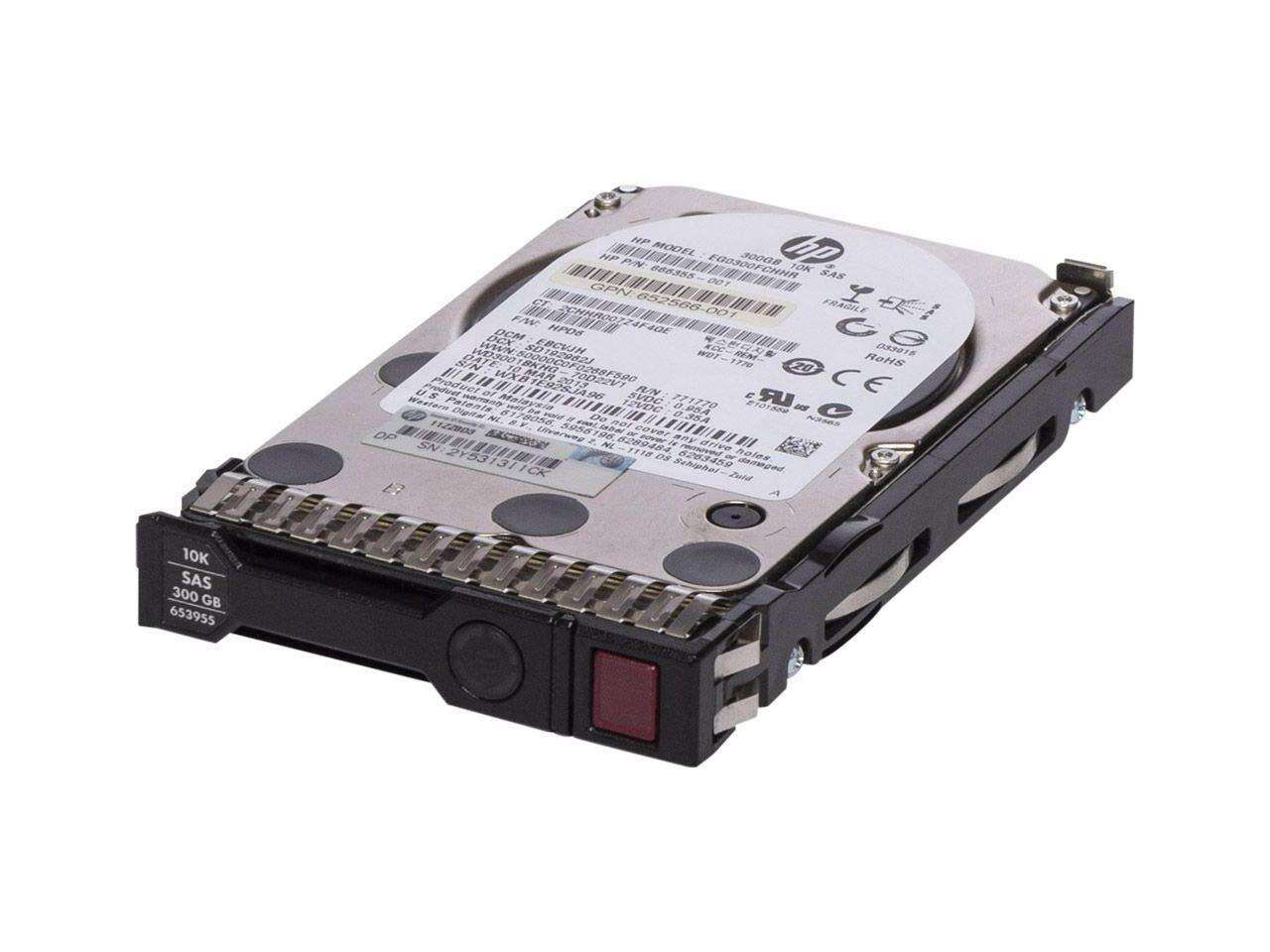 Hp 653955-001 - 300Gb 2.5" Sas 10K 6Gb/S Sc Enterprise Hard Drive