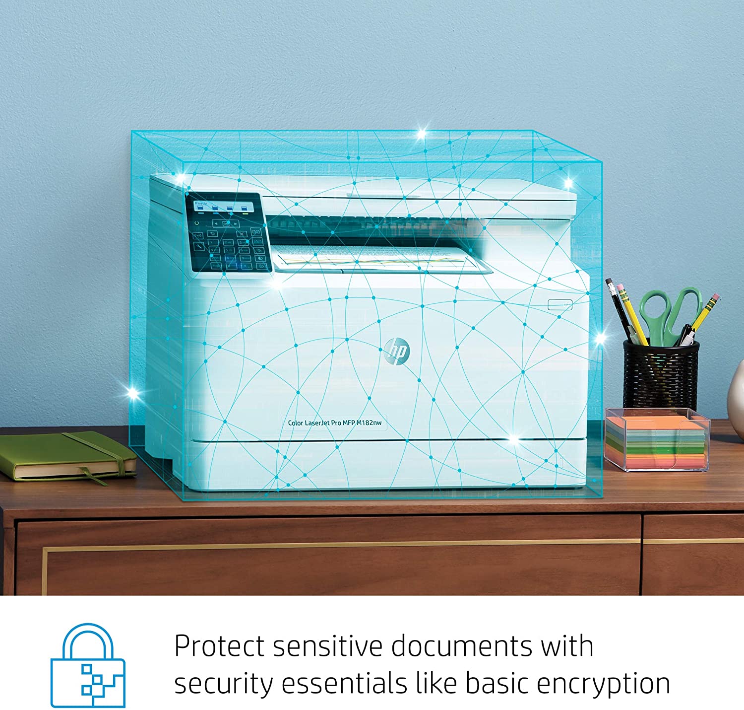 Hp Color Laserjet Pro M182Nw Wireless All-In-One Laser Printer, Print, Scan & Copy