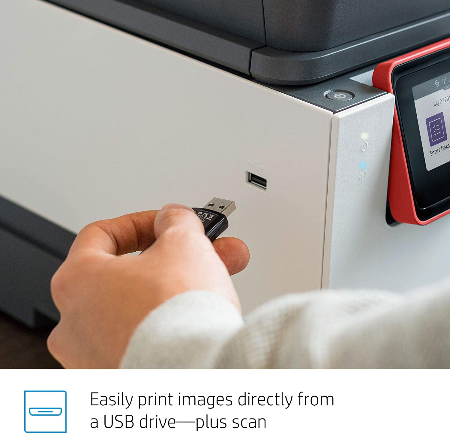 Hp Officejet Pro 8035 All-In-One Wireless Printer - Includes 8 Months Of Ink