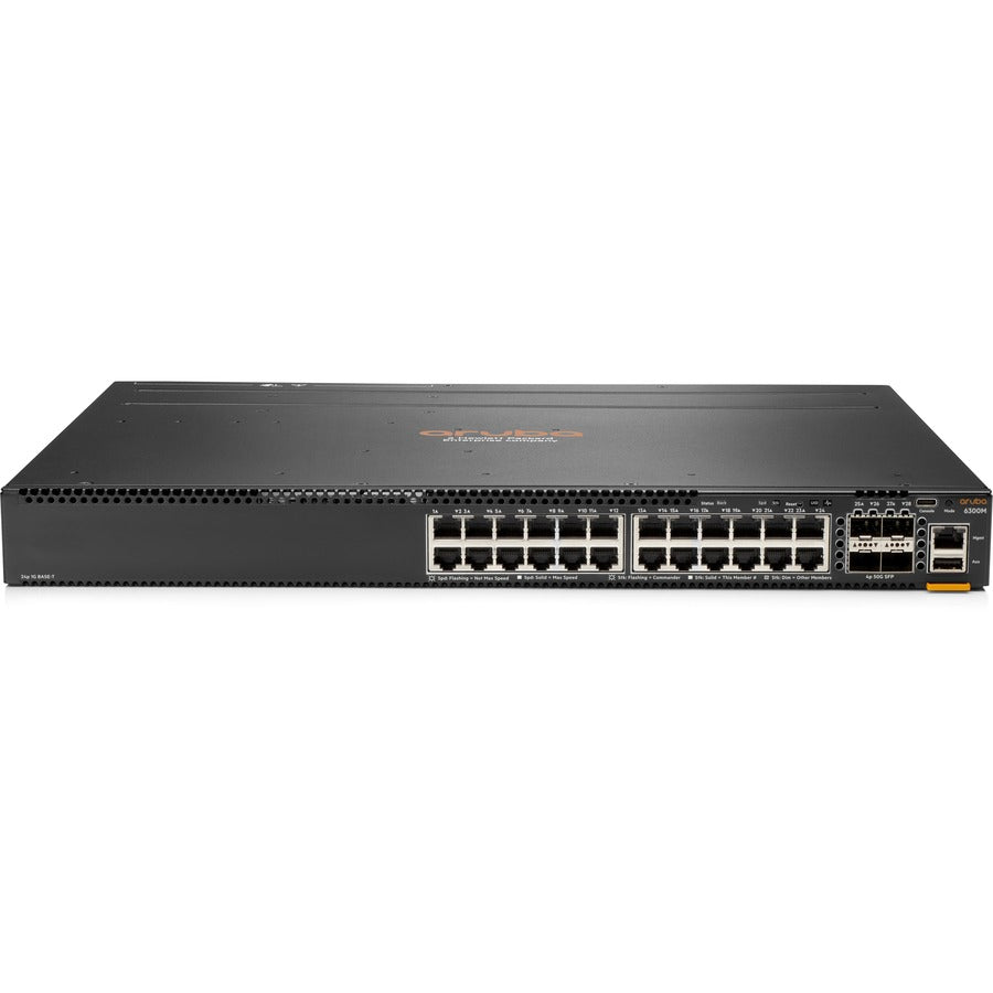 HPE 24-port 1GbE and 4-port SFP56 Switch JL664A