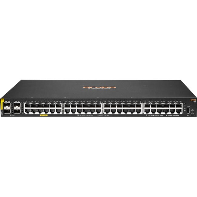 HPE 6100 48G Class4 PoE 4SFP+ 370W Switch JL675A#ABG