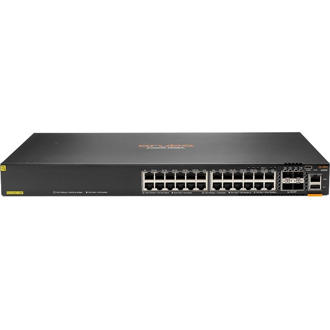 HPE 6200F 24G Class4 PoE 4SFP+ 370W Switch JL725A#ABB