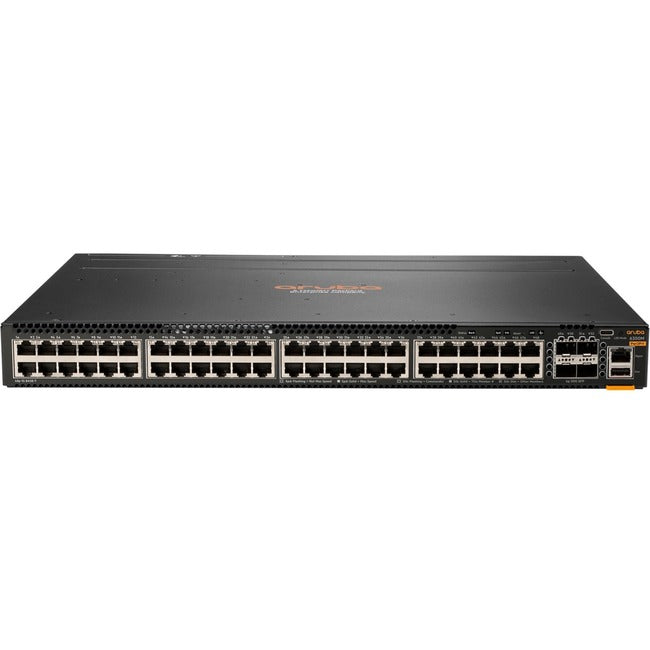 HPE 6300M 48-port 1GbE and 4-port SFP56 Power-to-Port 2 Fan Trays 1 PSU Bundle JL762A#B2B