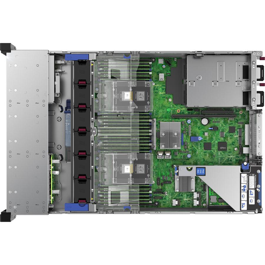 HPE ProLiant DL380 G10 2U Rack Server - 1 x Intel Xeon Silver 4214R 2.40 GHz - 32 GB RAM - Serial ATA/600, 12Gb/s SAS Controller P24842-B21