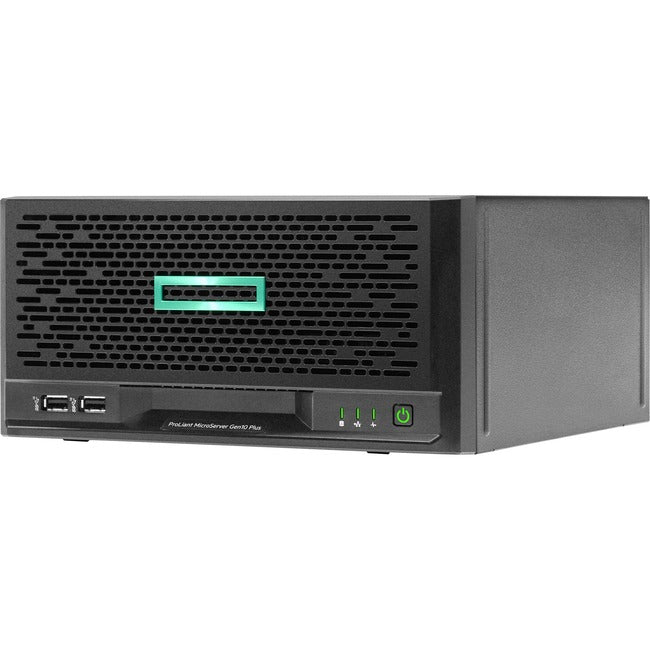 HPE ProLiant MicroServer Gen10 Plus Ultra Micro Tower Server - 1 x Intel Xeon E-2224 3.40 GHz - 16 GB RAM - Serial ATA/600 Controller P16006-421