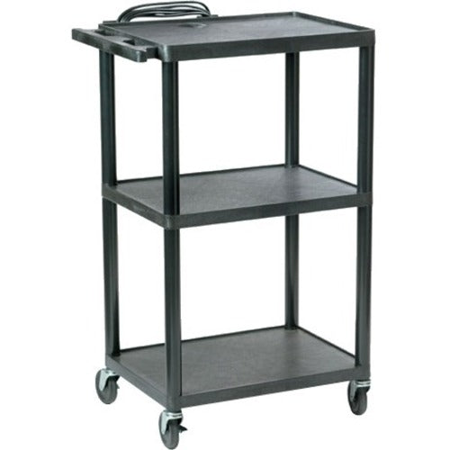 HamiltonBuhl Plastic AV Cart Adjustable from 16 to 42"" PC1642E