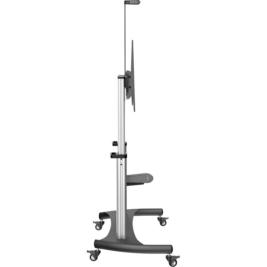 Heavy Duty Mobile TV Stand - Rolling Cart for 60-100" Display | StarTech STNDMTV100